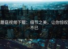 蘑菇视频下载：细节之美，让你惊叹不已