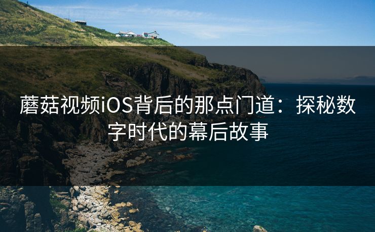 蘑菇视频iOS背后的那点门道：探秘数字时代的幕后故事