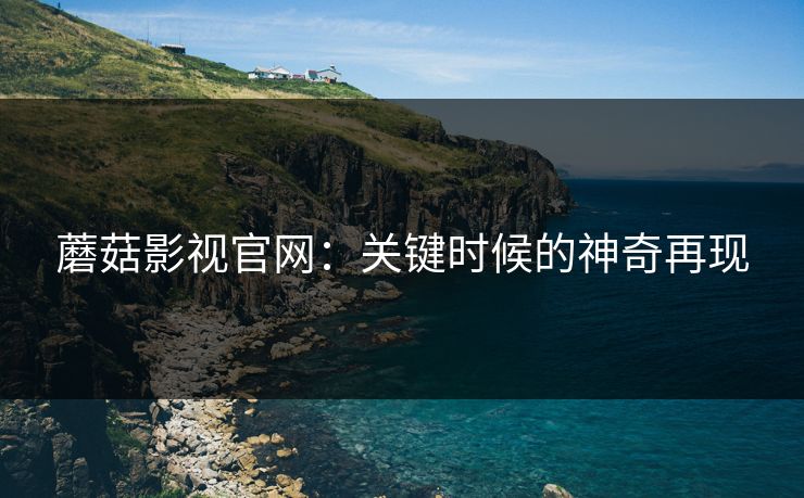 蘑菇影视官网：关键时候的神奇再现