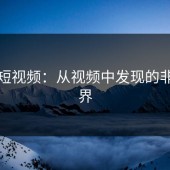 蘑菇短视频：从视频中发现的非凡世界