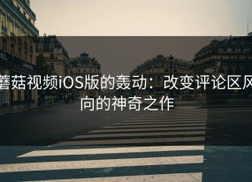 蘑菇视频iOS版的轰动：改变评论区风向的神奇之作